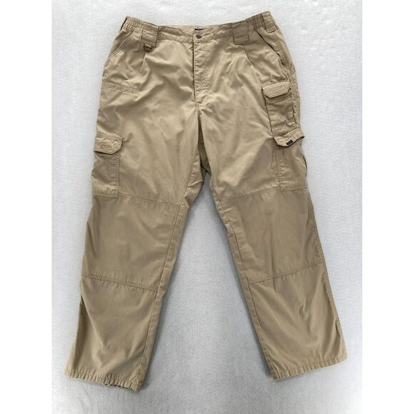 5.11 Tactical Men's Taclite Pro Lightweight Ripstop Cargo Pants Mens 40x32 Beige - Picture 1 of 13